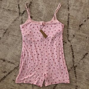 Skims Soft Lounge Lace Onesie